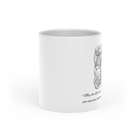 Scripture-Inspired 11 oz Ceramic Mug — Vintage Heart Design