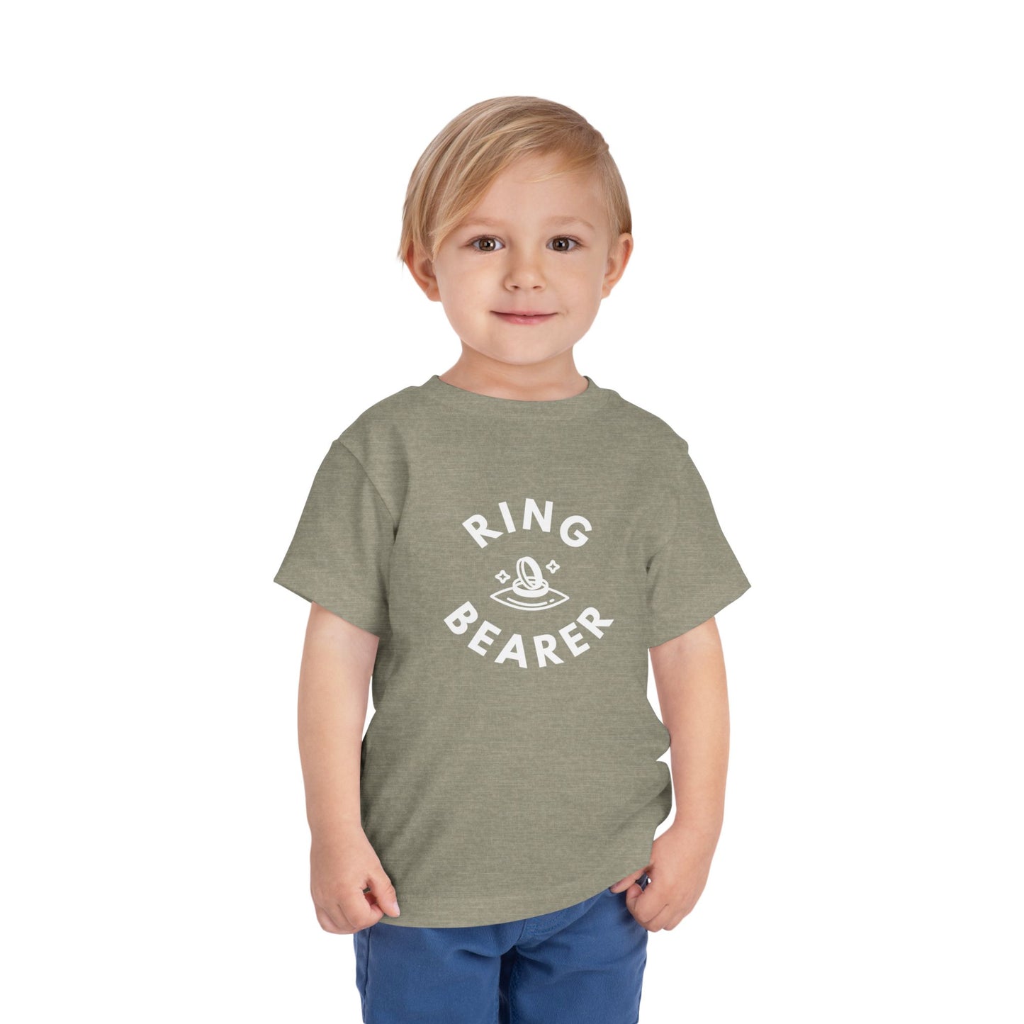 Ring Bearer- Toddler Boy's Short Sleeve Tee Aria Di Amore