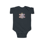 Baby Girl Bodysuit — "Mama's Little Disciple" Cross Infant Onesie