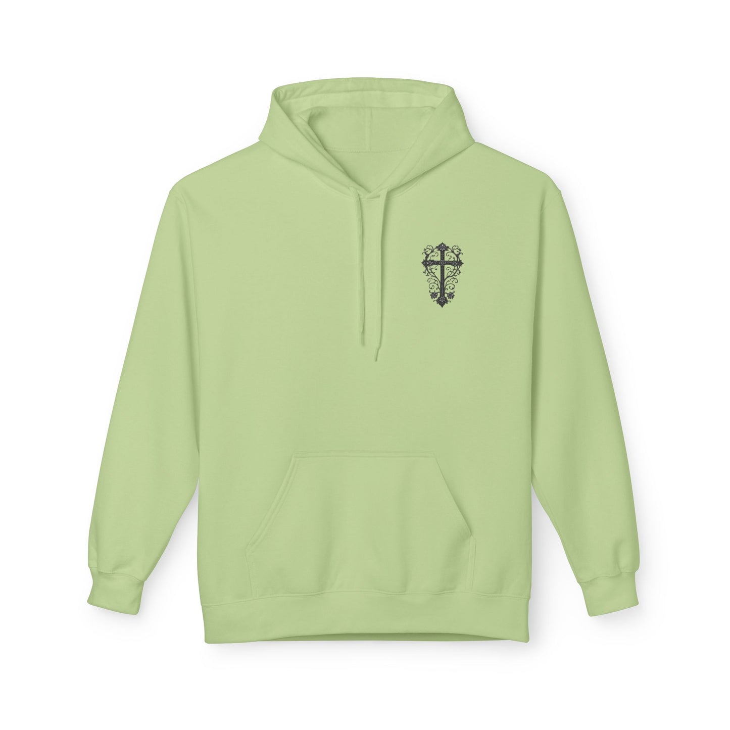 Christian 'Raising Little Disciples' Hoodie — Faith-Based Cross Graphic Pullover