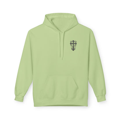 Christian 'Raising Little Disciples' Hoodie — Faith-Based Cross Graphic Pullover