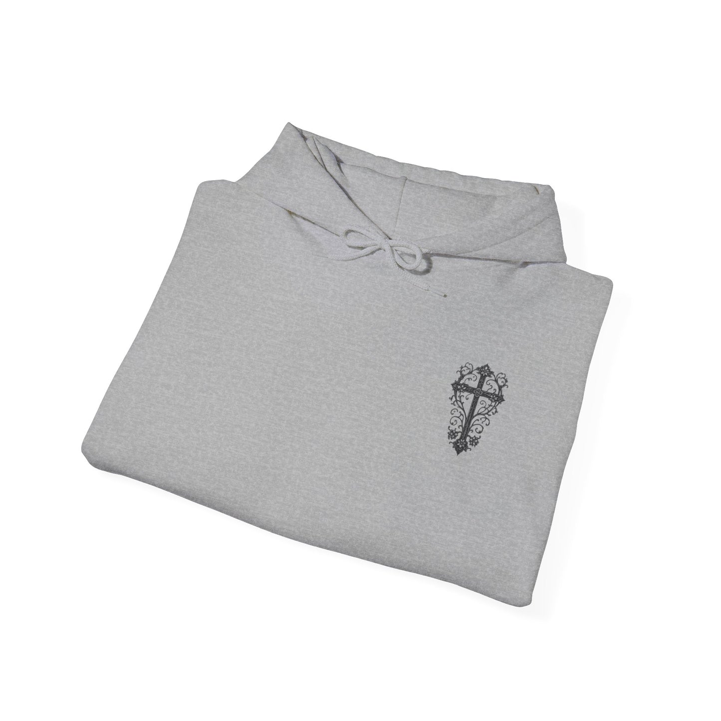 Hoodie — 'Raising Little Disciples' Christian Cross Graphic Hoodie