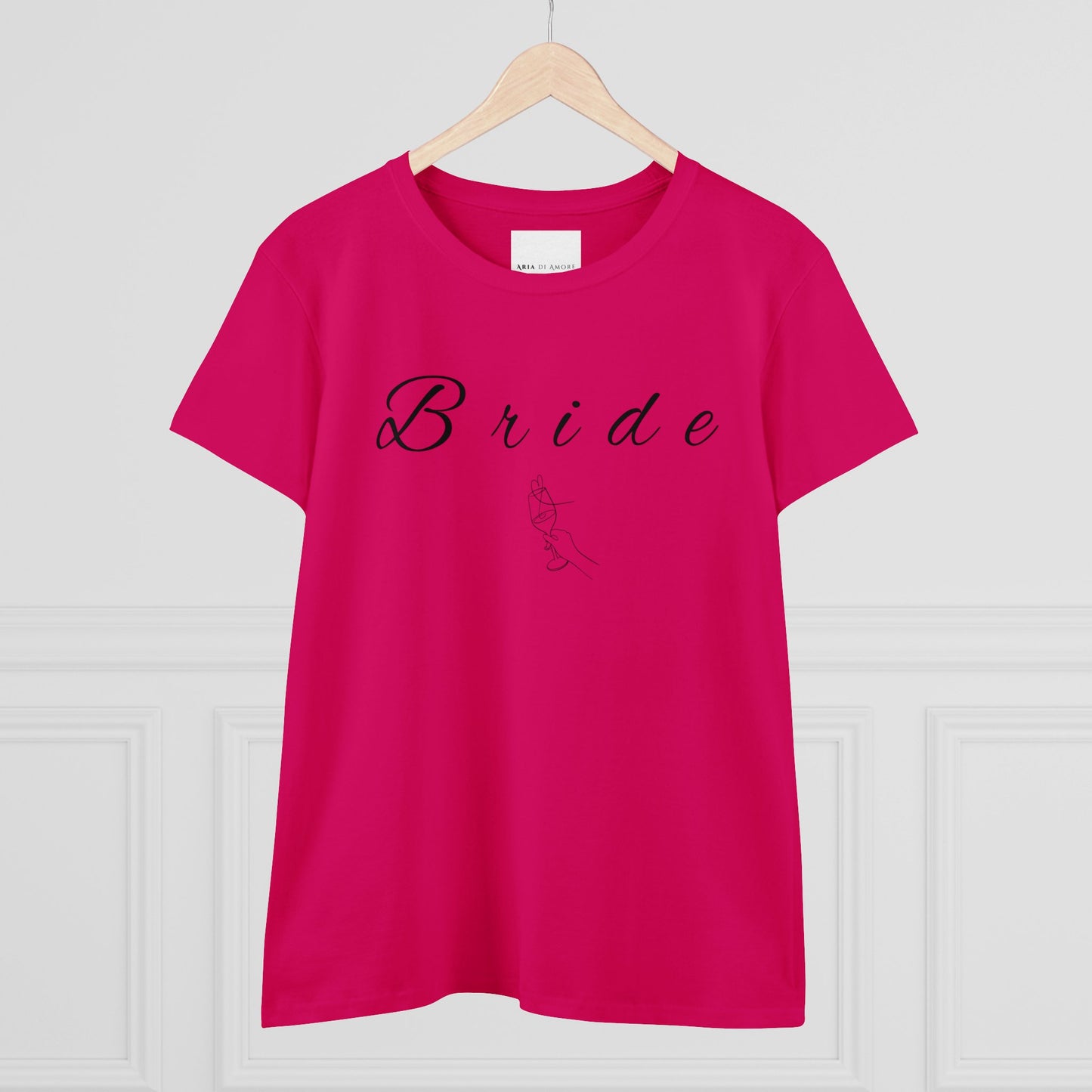 Bride- Women's Midweight Cotton Tee Aria Di Amore