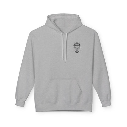 Christian 'Raising Little Disciples' Hoodie — Faith-Based Cross Graphic Pullover