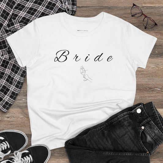 Bride- Women's Midweight Cotton Tee Aria Di Amore