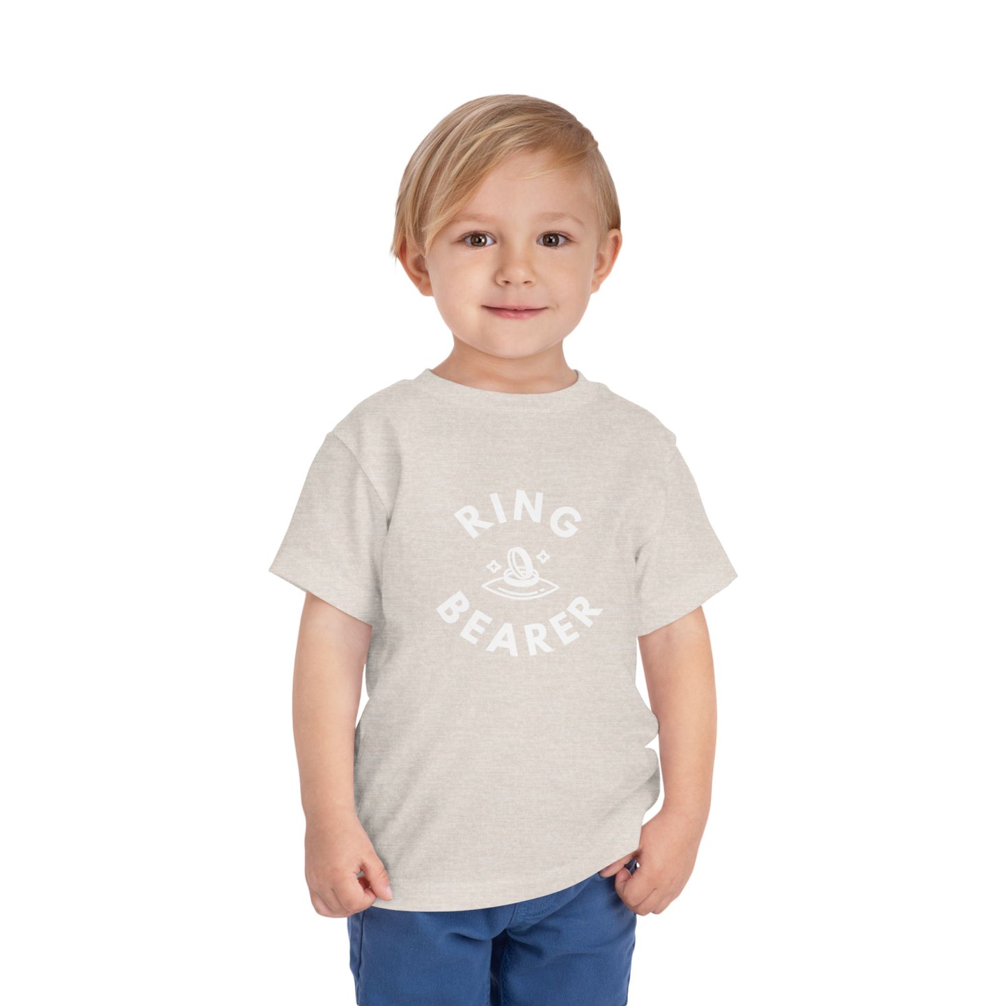 Ring Bearer- Toddler Boy's Short Sleeve Tee Aria Di Amore