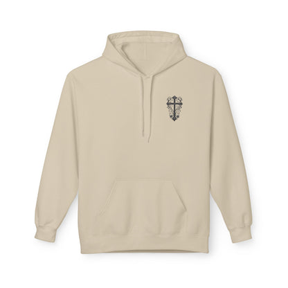 Christian 'Raising Little Disciples' Hoodie — Faith-Based Cross Graphic Pullover