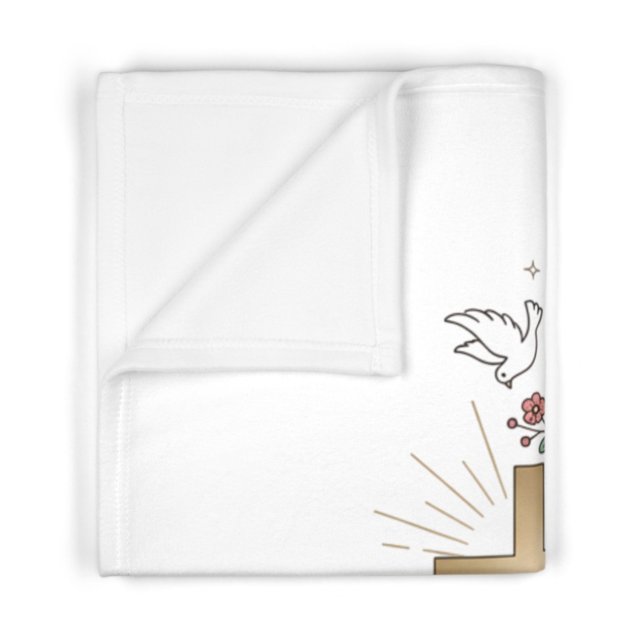 Mama's Little Disciple Baby Girl Blanket – Christian Fleece Nursery Throw