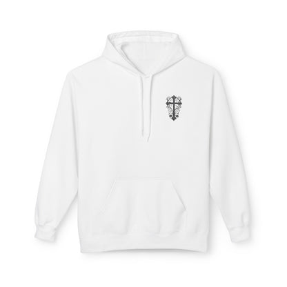 Christian 'Raising Little Disciples' Hoodie — Faith-Based Cross Graphic Pullover