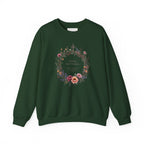 Crewneck Sweatshirt — “Raising Little Disciples” Vintage Christian Graphic