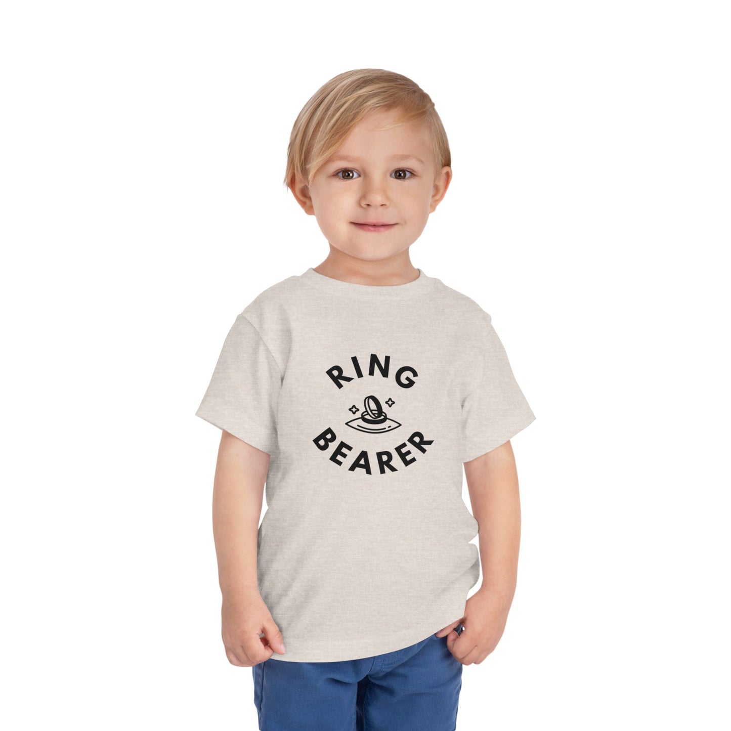 Ring Bearer- Toddler Boy's Short Sleeve Tee Aria Di Amore