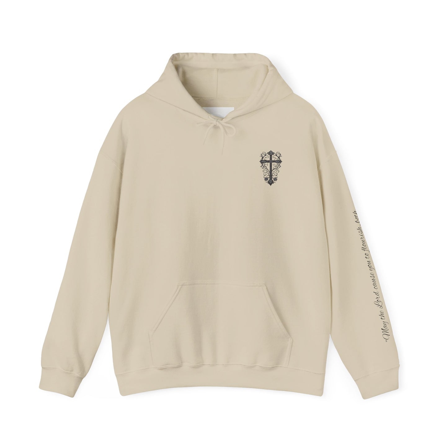 Hoodie — 'Raising Little Disciples' Christian Cross Graphic Hoodie