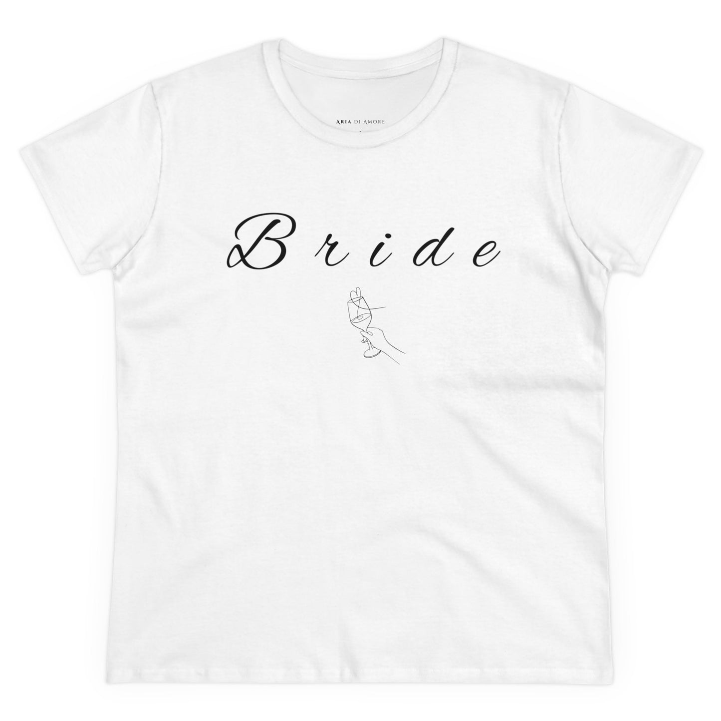 Bride- Women's Midweight Cotton Tee Aria Di Amore