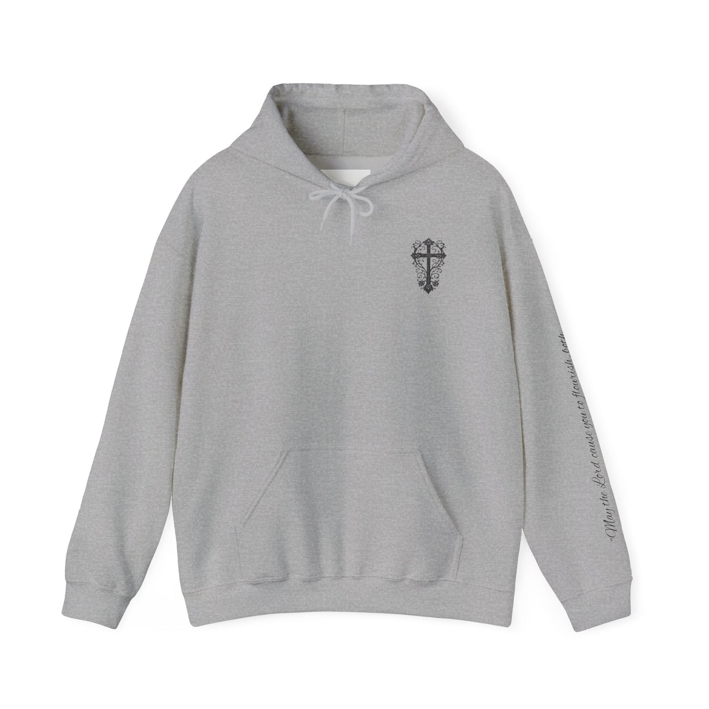 Hoodie — 'Raising Little Disciples' Christian Cross Graphic Hoodie