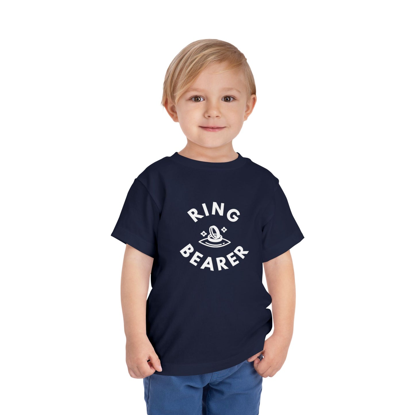 Ring Bearer- Toddler Boy's Short Sleeve Tee Aria Di Amore