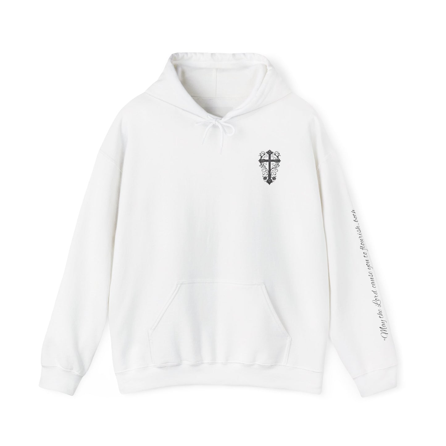 Hoodie — 'Raising Little Disciples' Christian Cross Graphic Hoodie