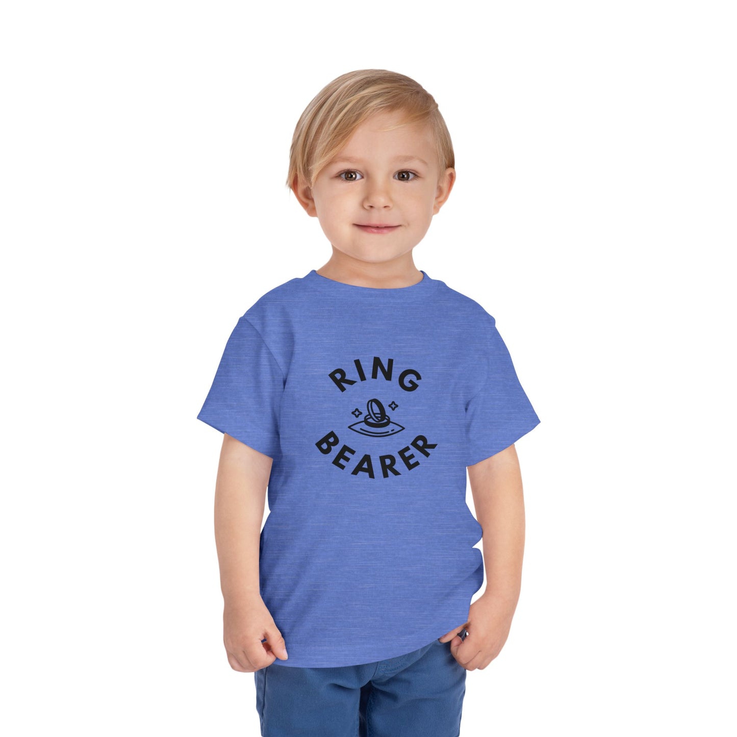 Ring Bearer- Toddler Boy's Short Sleeve Tee Aria Di Amore