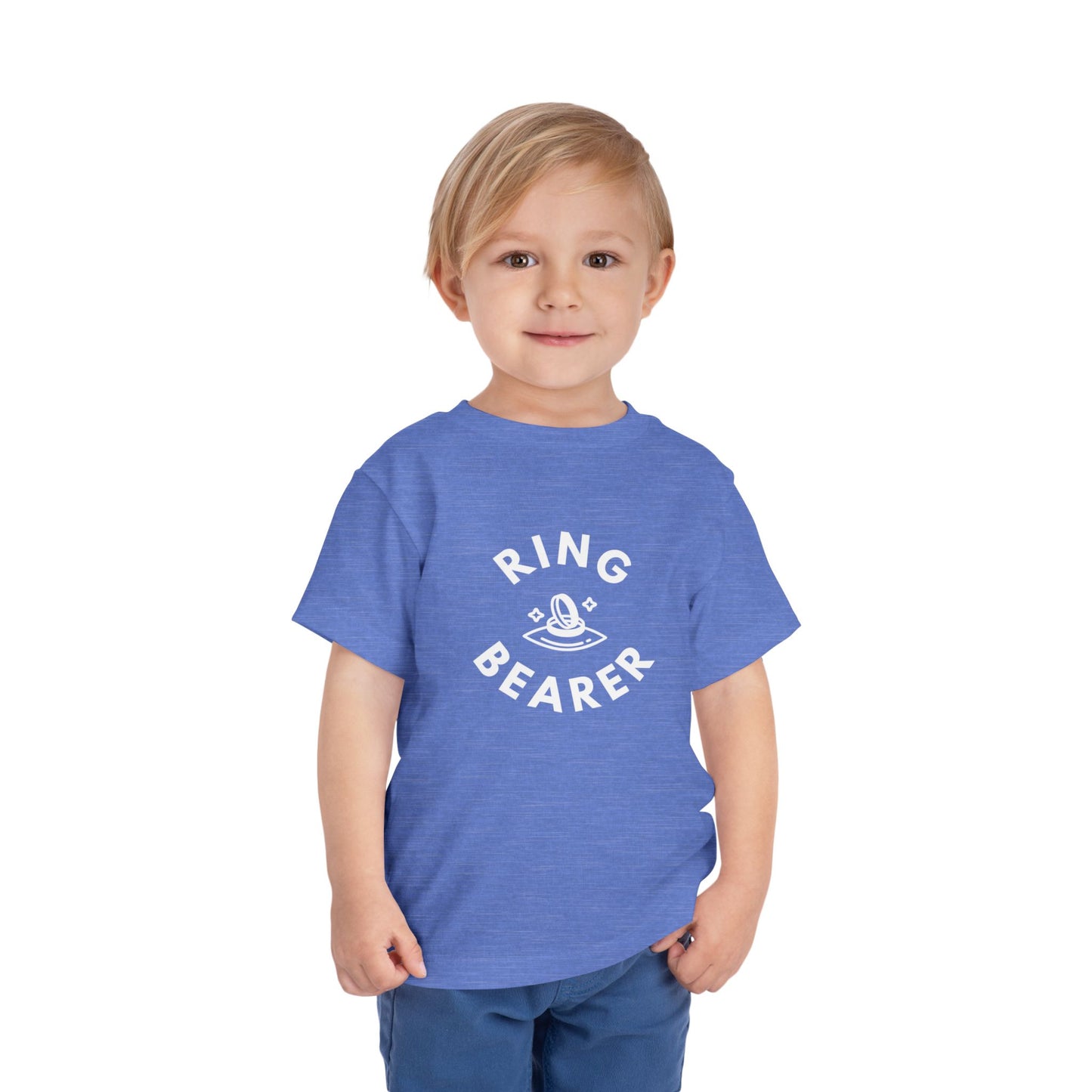 Ring Bearer- Toddler Boy's Short Sleeve Tee Aria Di Amore