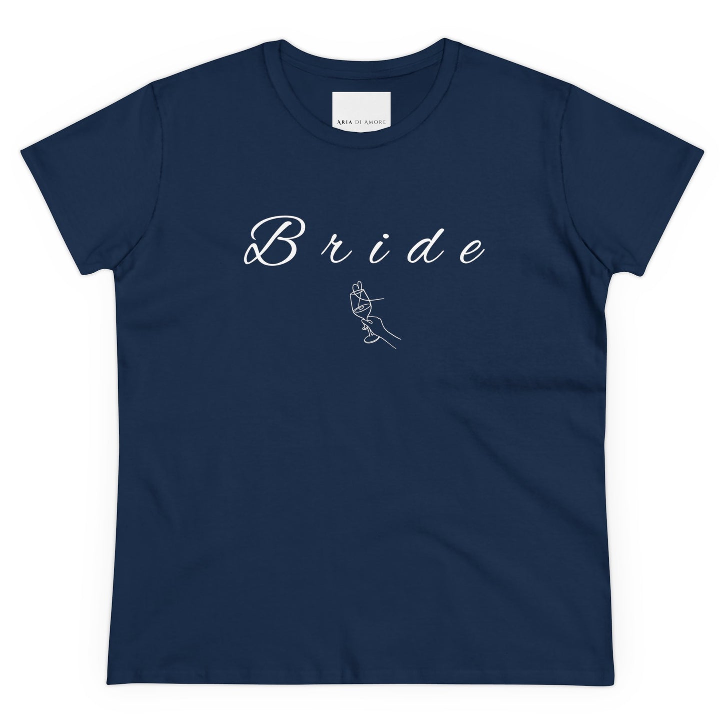 Bride- Women's Midweight Cotton Tee Aria Di Amore