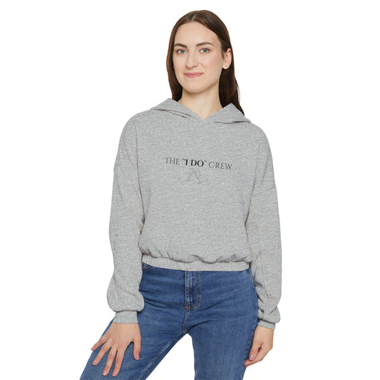 The "I Do" Crew- Women's Cinched Bottom Hoodie Aria Di Amore