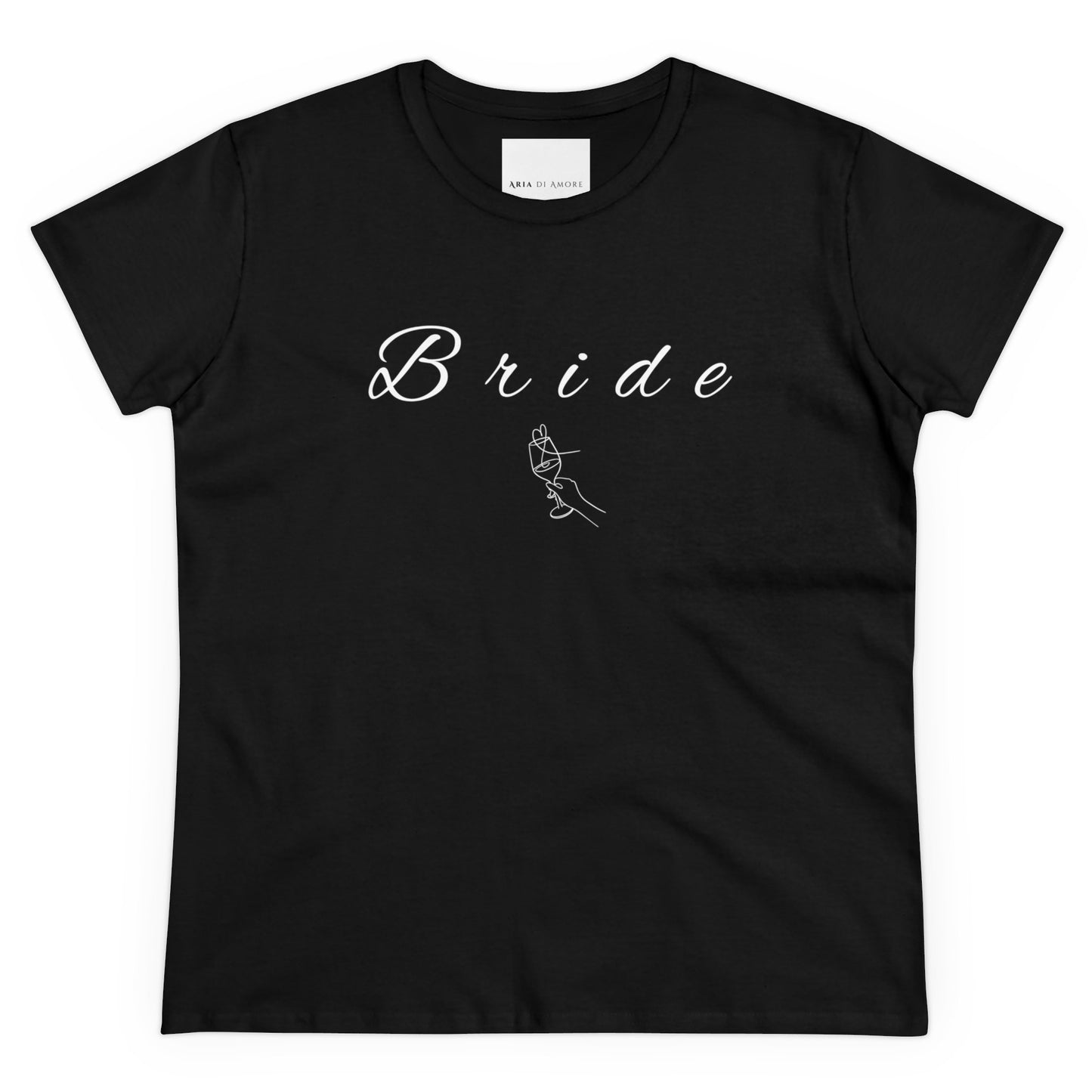 Bride- Women's Midweight Cotton Tee Aria Di Amore