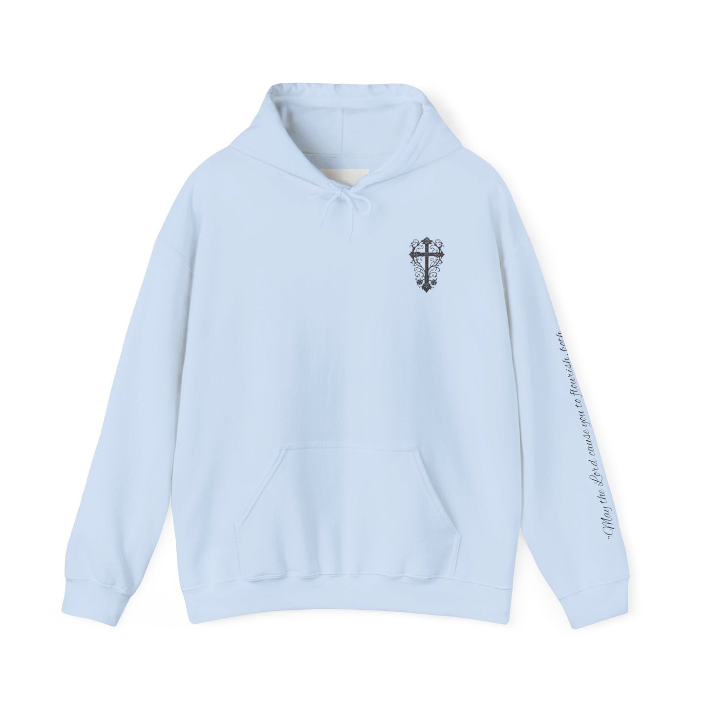 Hoodie — 'Raising Little Disciples' Christian Cross Graphic Hoodie