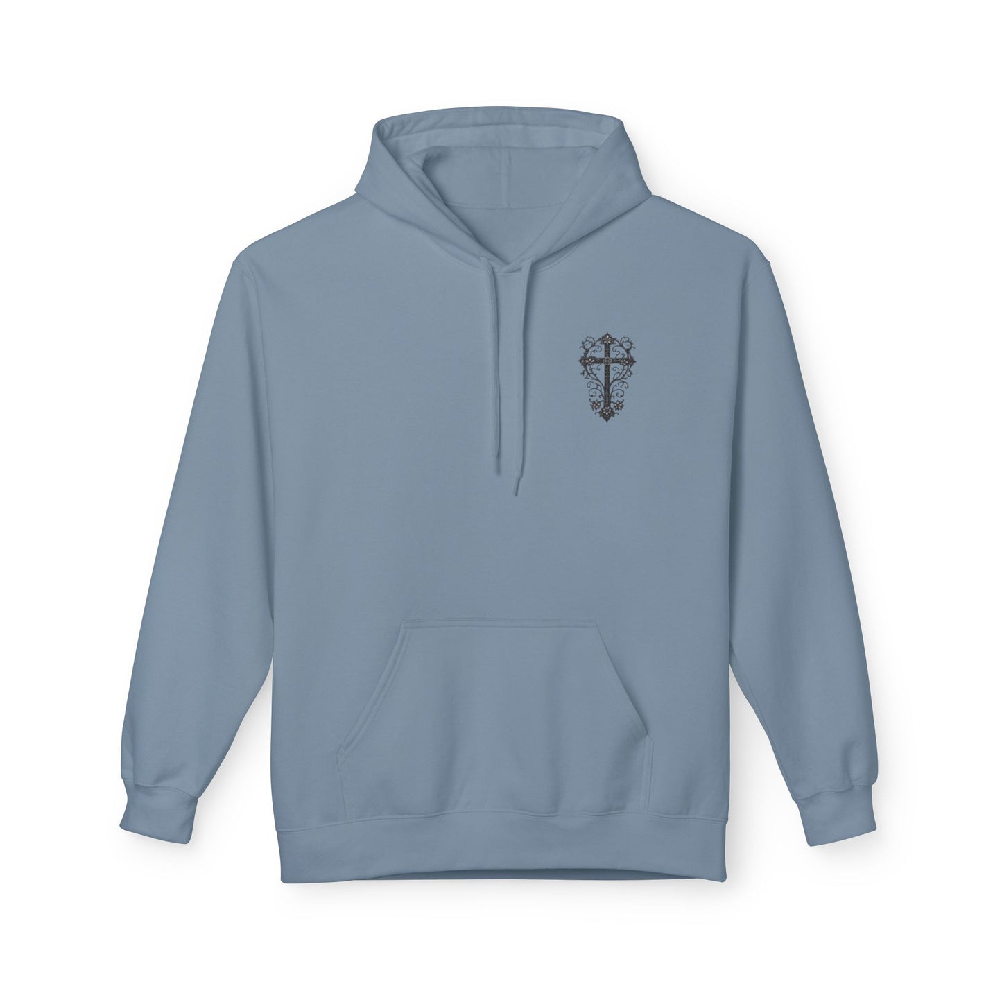 Christian 'Raising Little Disciples' Hoodie — Faith-Based Cross Graphic Pullover