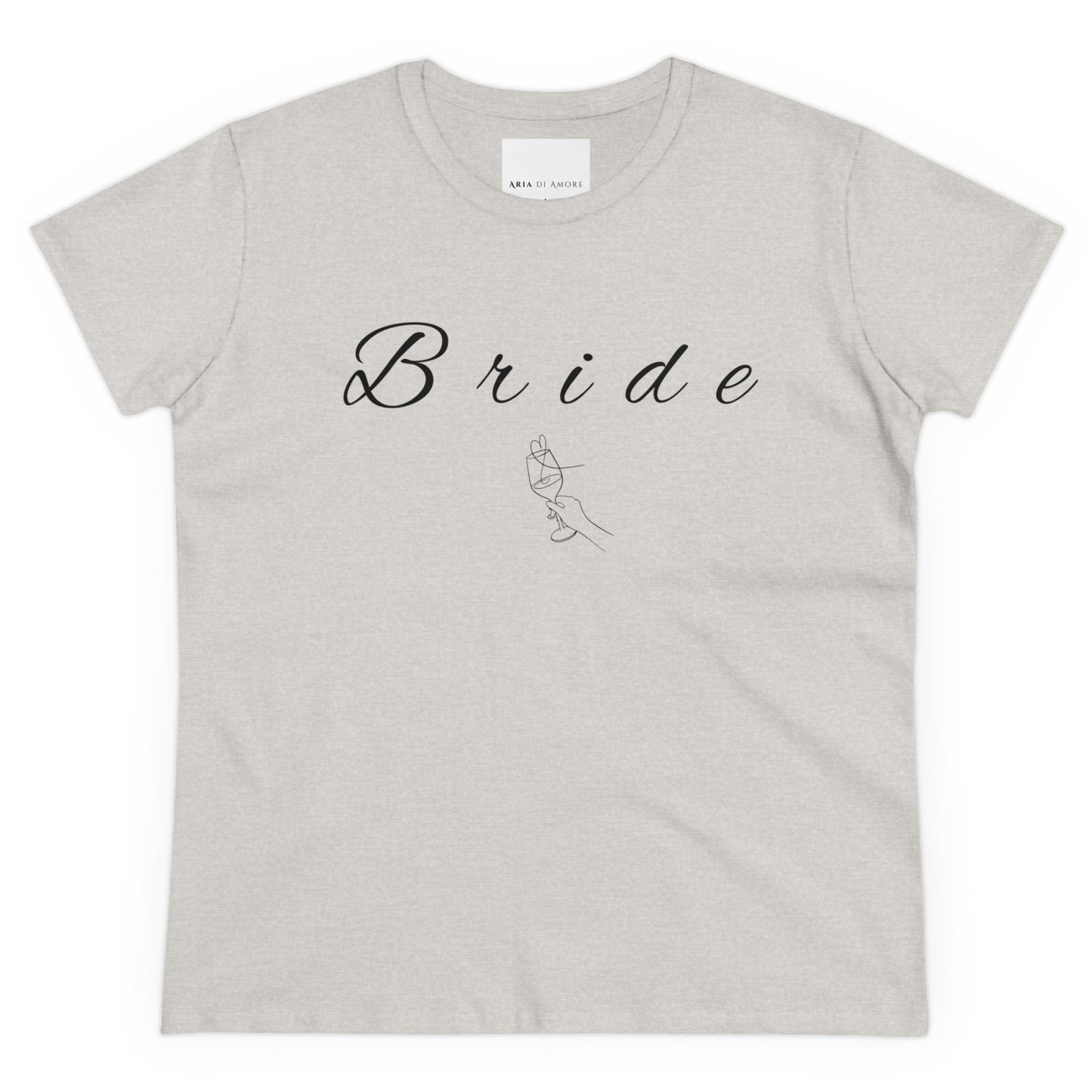 Bride- Women's Midweight Cotton Tee Aria Di Amore