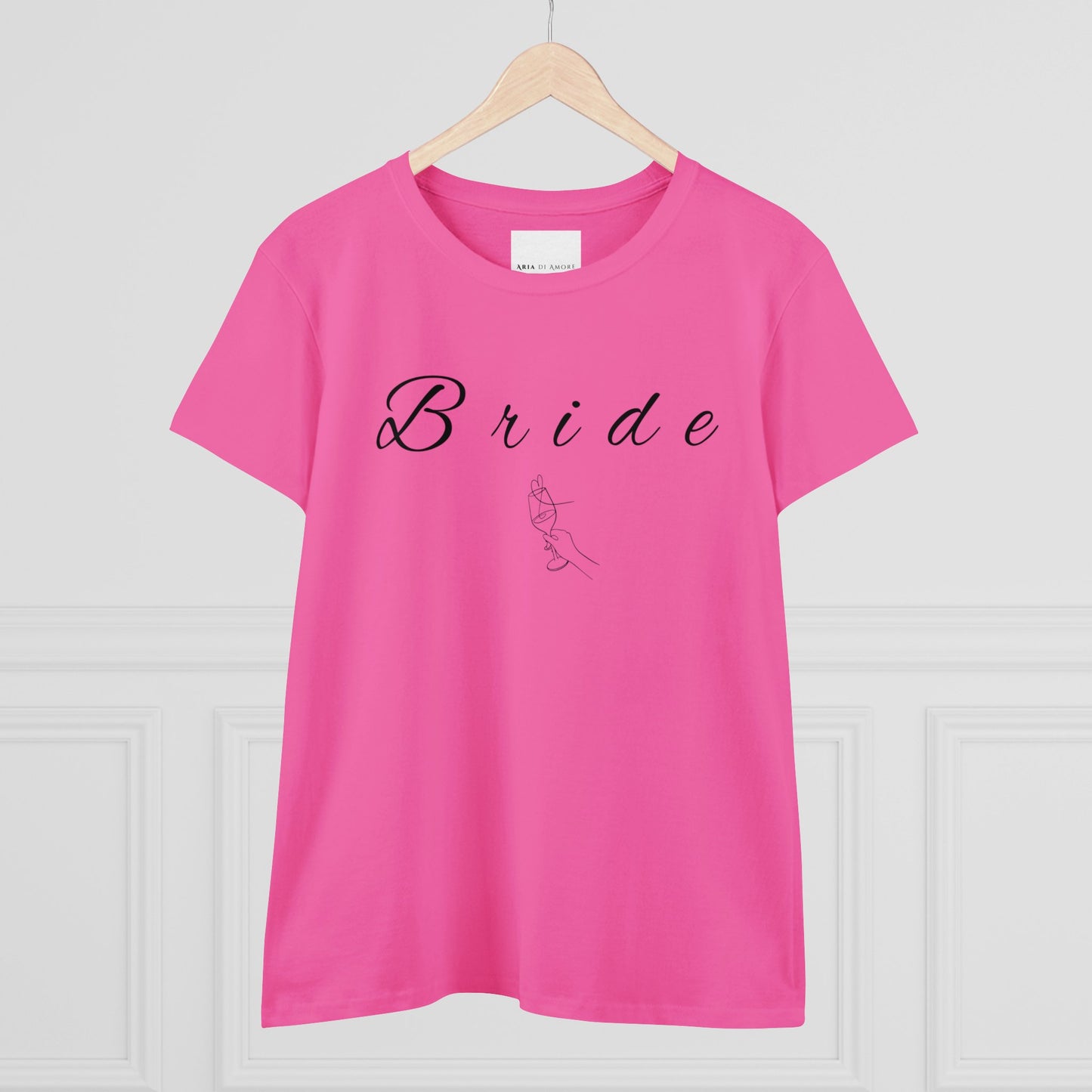 Bride- Women's Midweight Cotton Tee Aria Di Amore