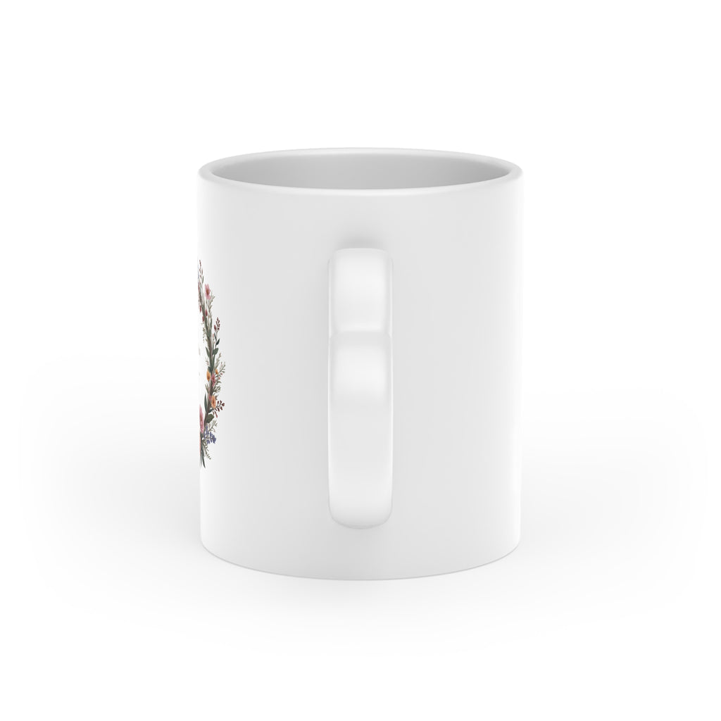 Scripture-Inspired 11 oz Ceramic Mug — Vintage Heart Design