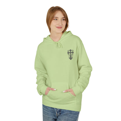 Christian 'Raising Little Disciples' Hoodie — Faith-Based Cross Graphic Pullover
