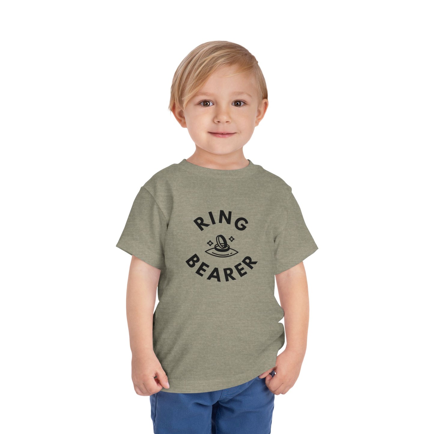 Ring Bearer- Toddler Boy's Short Sleeve Tee Aria Di Amore