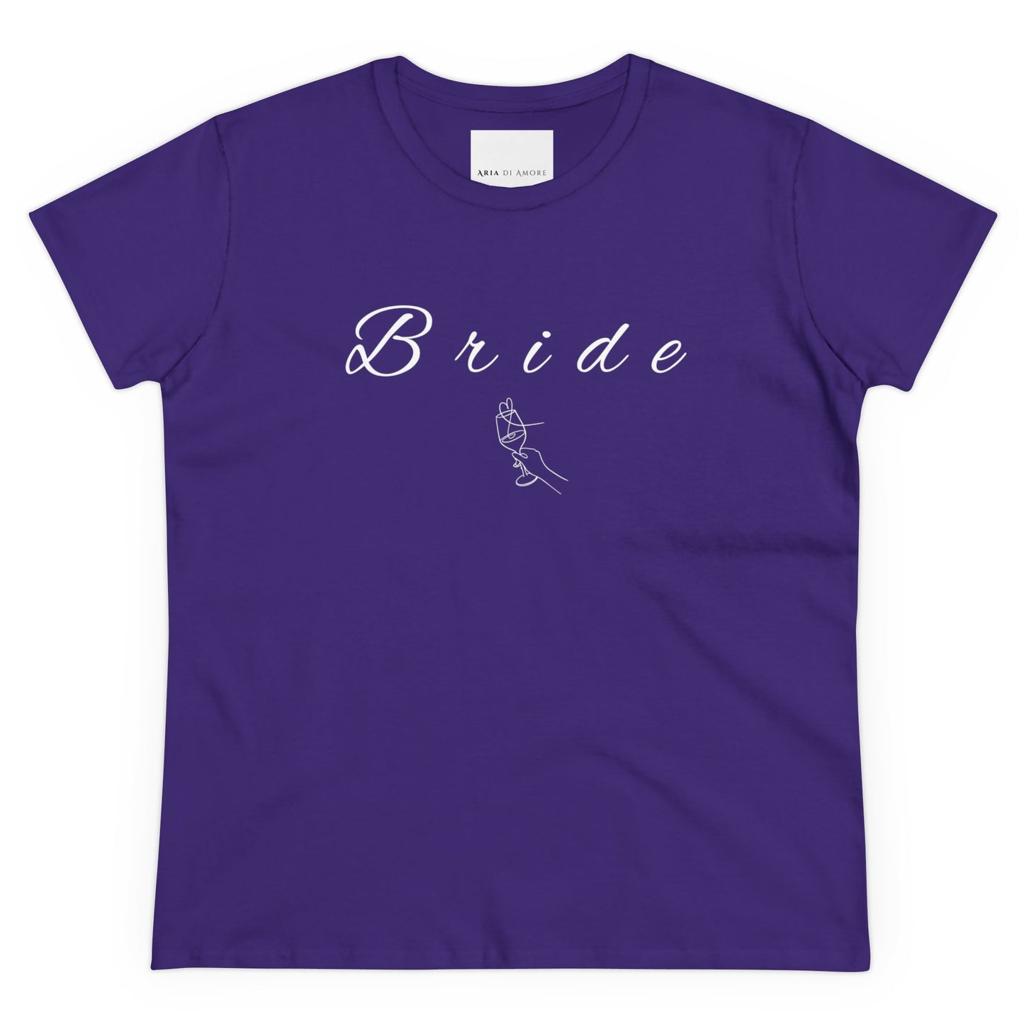 Bride- Women's Midweight Cotton Tee Aria Di Amore