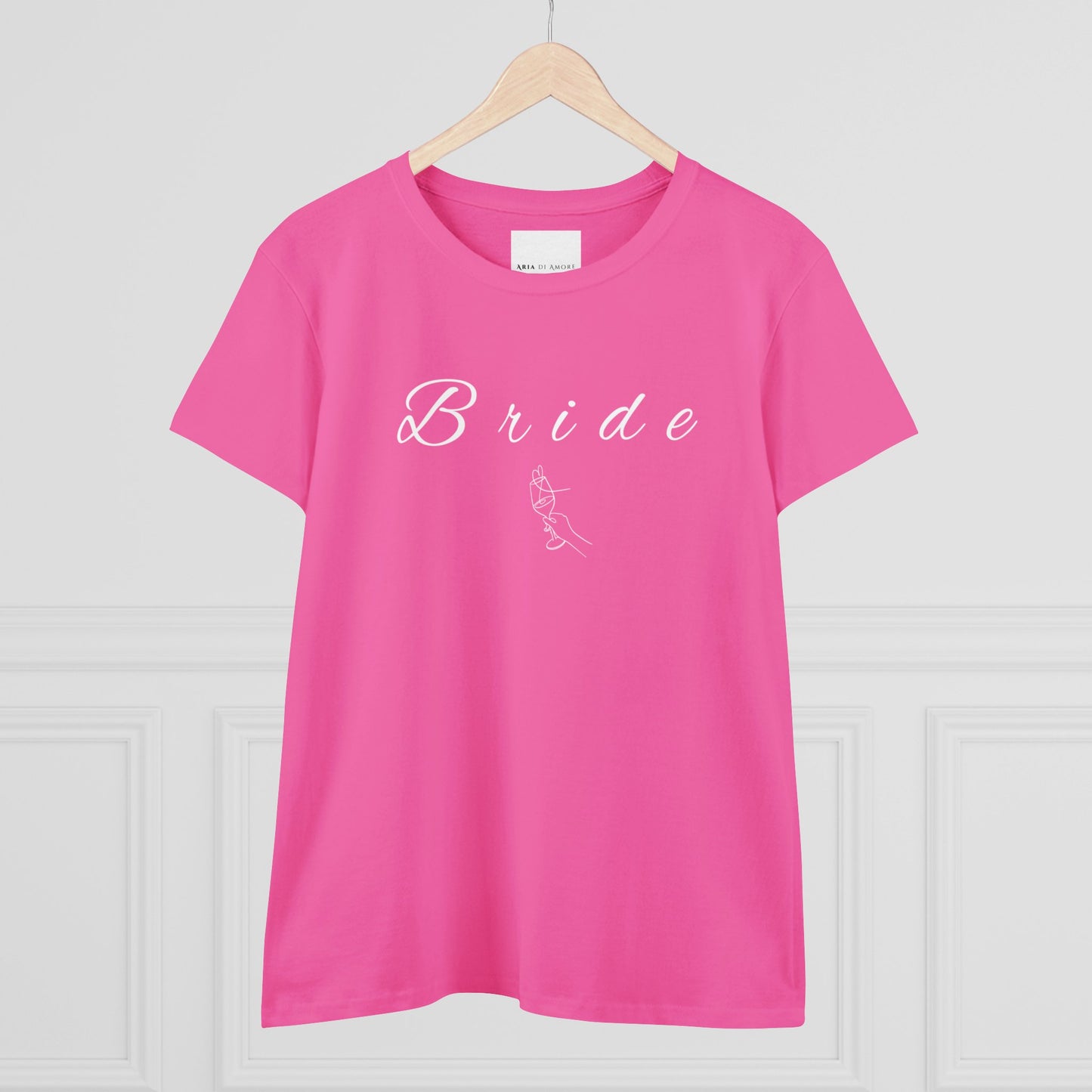 Bride- Women's Midweight Cotton Tee Aria Di Amore