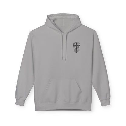 Christian 'Raising Little Disciples' Hoodie — Faith-Based Cross Graphic Pullover