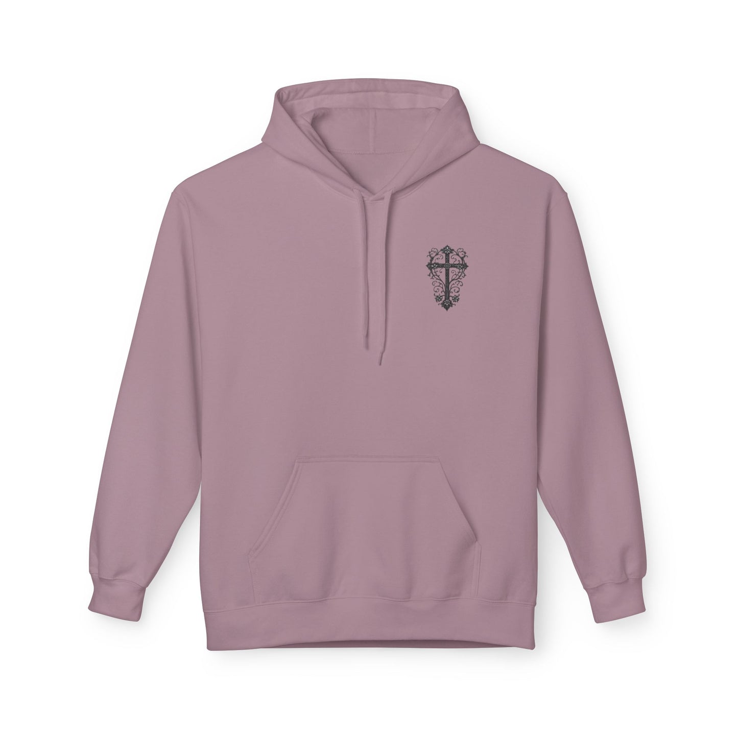 Christian 'Raising Little Disciples' Hoodie — Faith-Based Cross Graphic Pullover