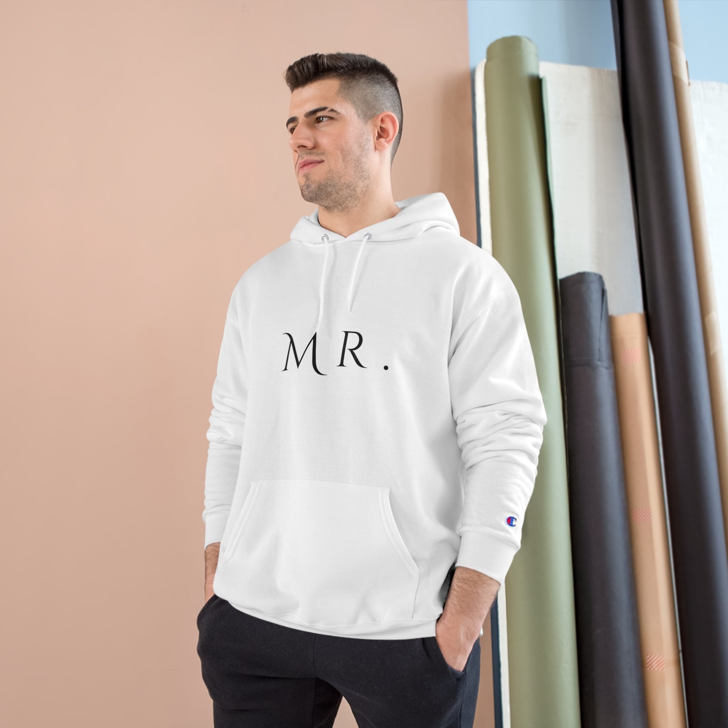 Mr- Men's Champion Hoodie Aria Di Amore