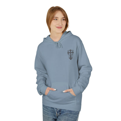 Christian 'Raising Little Disciples' Hoodie — Faith-Based Cross Graphic Pullover