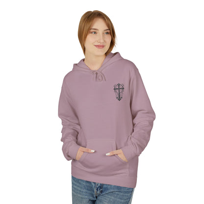 Christian 'Raising Little Disciples' Hoodie — Faith-Based Cross Graphic Pullover
