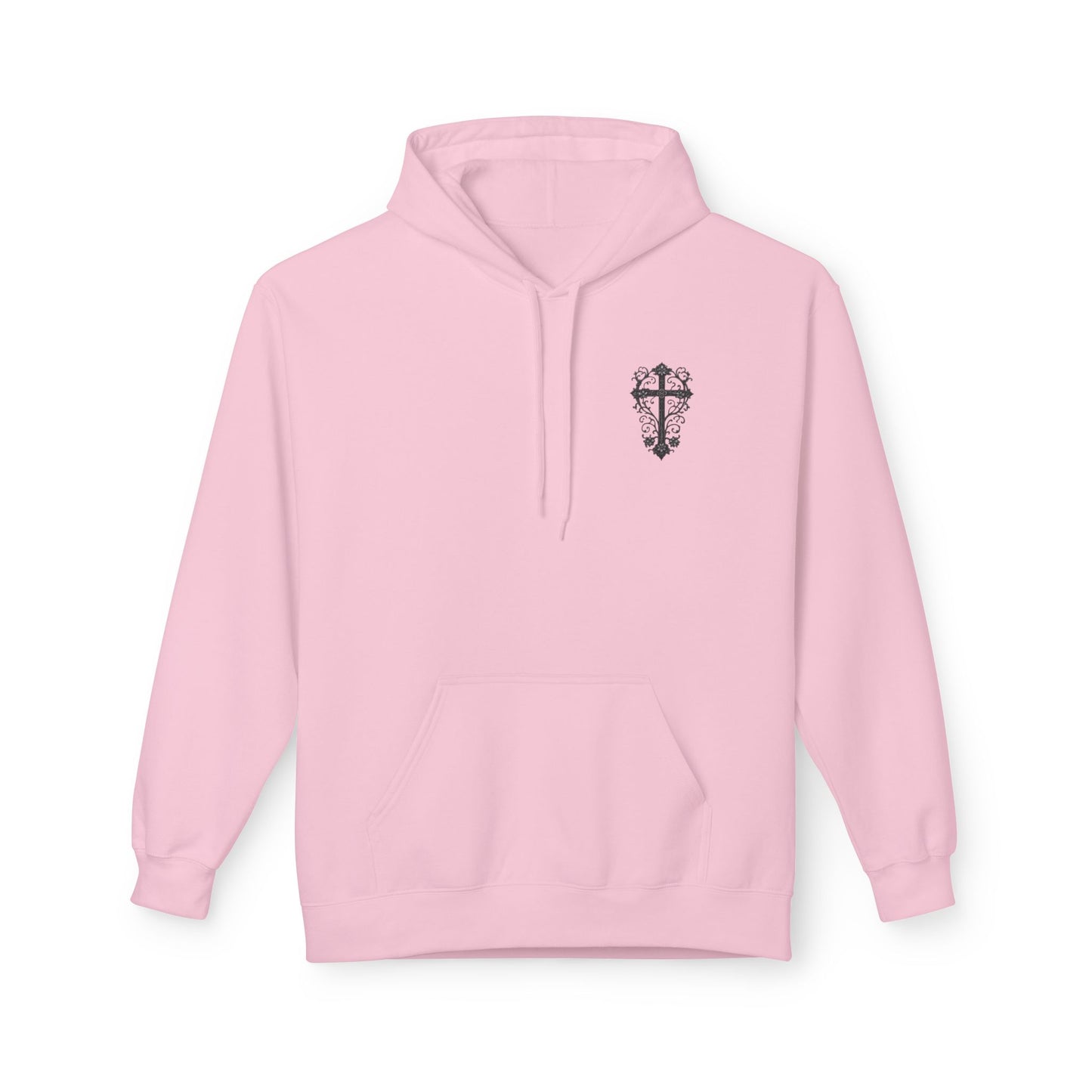 Christian 'Raising Little Disciples' Hoodie — Faith-Based Cross Graphic Pullover
