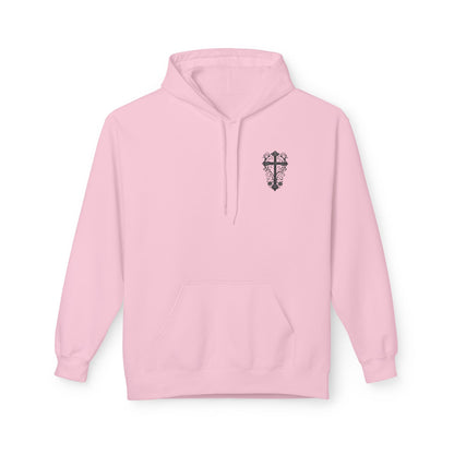 Christian 'Raising Little Disciples' Hoodie — Faith-Based Cross Graphic Pullover