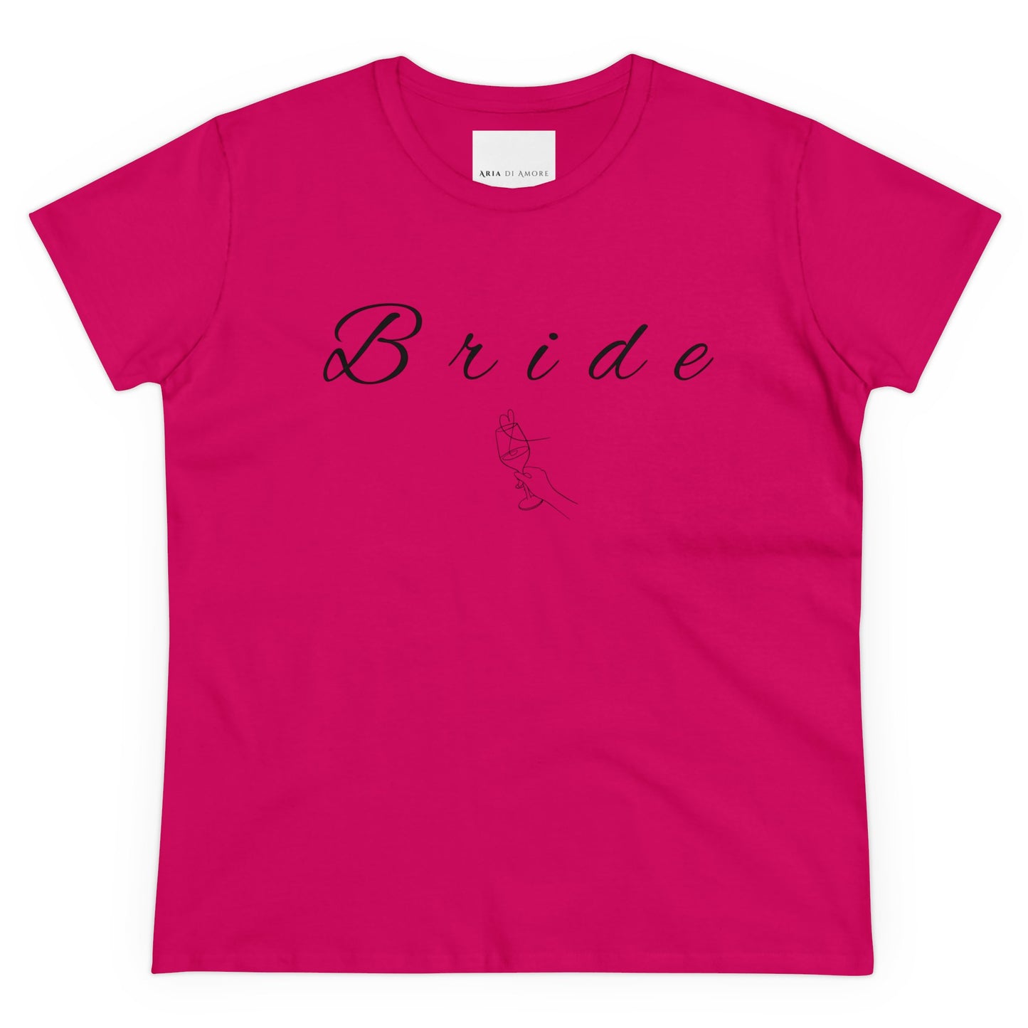 Bride- Women's Midweight Cotton Tee Aria Di Amore